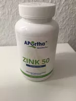 Mängden socker i Zinc 50