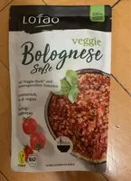 Mängden socker i Veggie bolognese