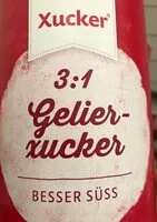 Mängden socker i 3:1 Gelierxucker