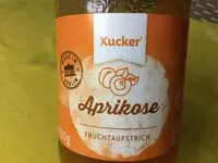Mängden socker i Aprikose Fruchtaufstrich