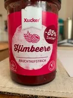 Mängden socker i Himbeere Fruchtaufstrich
