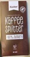 Mängden socker i Schokolade kaffeesplitter