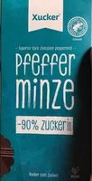 Mängden socker i Pfefferminz Schokolade