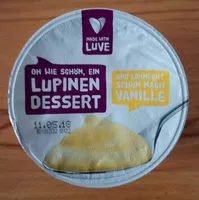 Mängden socker i Lupinen dessert vanille