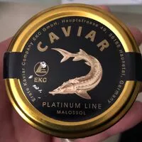 Mängden socker i Caviar platinium line