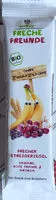 Mängden socker i Frecher Getreideriegel Banane rote Traube Aronia