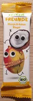 Mängden socker i Freche Freunde Mango & Kokos Riegel