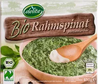 Mängden socker i Bio Rahmspinat