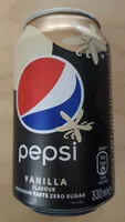 Mängden socker i Pepsi Vanilla flavour