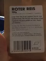 Mängden socker i Bio Roter Vollkorn Reis
