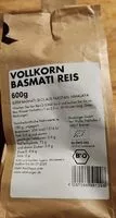 Mängden socker i Vollkorn Basmati Reis