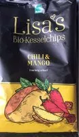 Mängden socker i Bio Kesselchips Chili & Mango