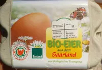 Mängden socker i Bio-Eier aus dem Saarland