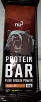 Mängden socker i Nu3 Proteinbar 40%, Sjokolade, 6 X