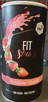 Mängden socker i Nu3 Fit Shake Fraise Yaourt