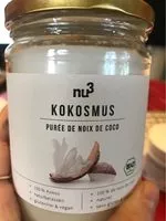 Mängden socker i Nu3 Bio Kokosmus