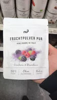 Mängden socker i Nu3 Fruchtpulver Pur, Himbeere & Brombeere