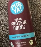 Mängden socker i Purya Vegan Protein Drink Kakao-carob