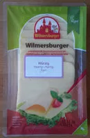 Mängden socker i Wilmersburger Scheiben Würzig - 150G