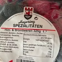 Mängden socker i Himbeeren