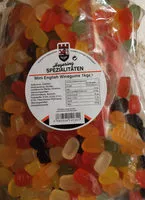 Mängden socker i Mini English Winegums