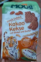 Mängden socker i Kakao Kekse