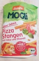 Mängden socker i Mogli Pizza Stangen mit Tomate und Käse