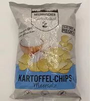 Mängden socker i Kartoffel-Chips Meersalz