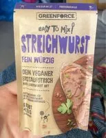 Mängden socker i streichwurst veggie