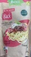 Mängden socker i veganes Hack