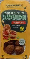 Mängden socker i Vegane gefüllte Snackbällchen sweet chilli