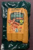 Mängden socker i Vegane Bratwurst Spicy Pepper