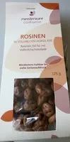 Mängden socker i Rosinen in Vollmilchschokolade