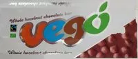 Mängden socker i Vegó Fairtrade Whole Hazelnut Chocolate Bar
