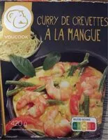 Mängden socker i Curry de crevettes à la mangue