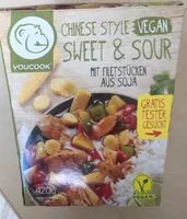 Mängden socker i Chinese Style Vegan Sweet & Sour mit Filetstücken aus Soja