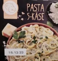 Mängden socker i Pasta 5-Käse