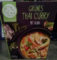 Mängden socker i Grünes Thai Curry mit Huhn