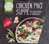 Mängden socker i Chicken Phở Suppe