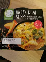 Mängden socker i Linsen Dahl Suppe