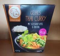 Mängden socker i Gelbes Thai Curry mit Süßkartoffel & Erbsen