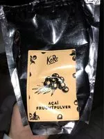 Mängden socker i Açaï Fruchtpulver