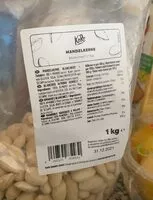 Mängden socker i Almonds