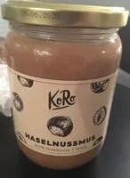 Mängden socker i Haselnussmus