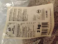 Mängden socker i Lentille de montagne bio