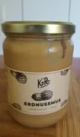 Mängden socker i Erdnussmus