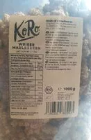 Mängden socker i Maulbeeren weiß