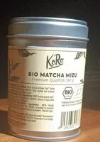 Mängden socker i Bio Matcha Mizu