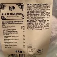 Mängden socker i farina di arachidi