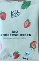 Mängden socker i Bio Erdbeerscheiben